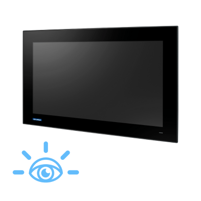 15.6” (FHD) 高亮度模块化前显示屏设计，兼容 TPC-B610、TPC-B520、TPC-B300 型号